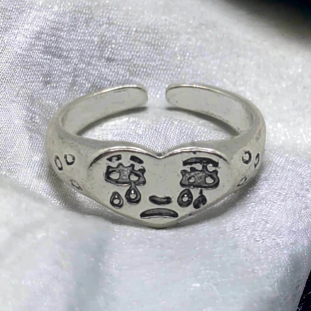 Stainless steel ring adjustable sizes